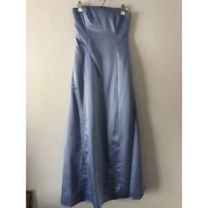 BEAUTIFUL CINDERELLA-BLUE PROM DRESS